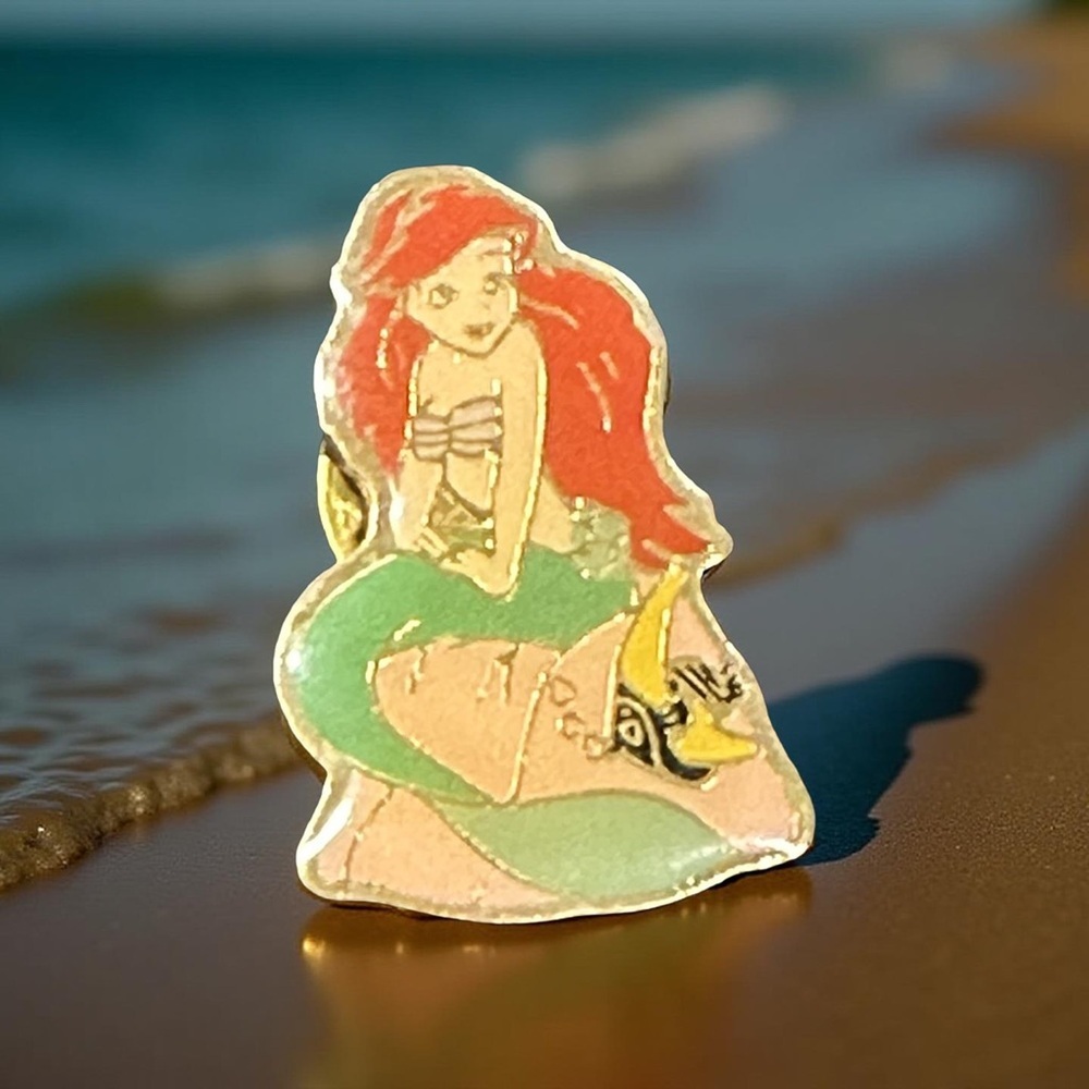 Vintage Disney Trading Pin Ariel The Little Mermaid - Picture 3 of 4